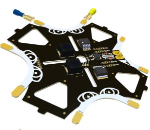 طراحی PCB برد توزیع تغذیه کوادکوپتر
